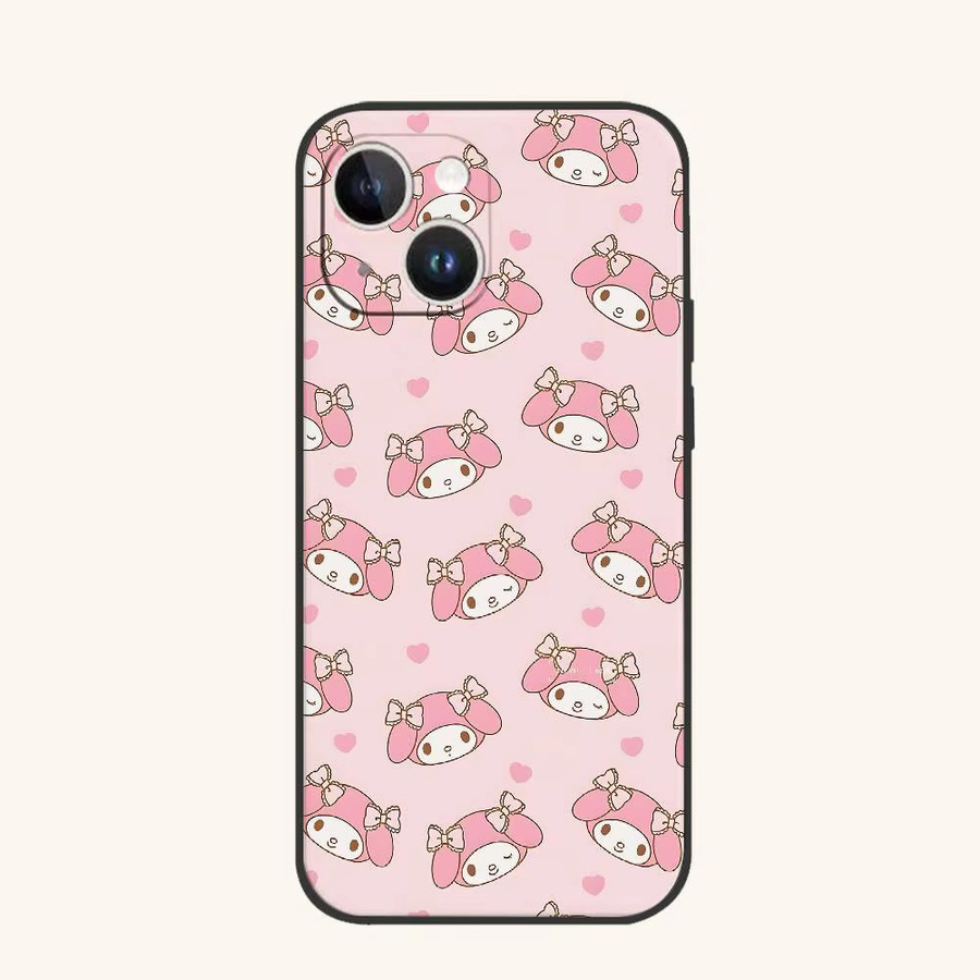 M-Melody Handyhülle für iPhone in Pink, Matte Weiche Silikon-Schutzhülle für verschiedene iPhone Modelle - Bild 5