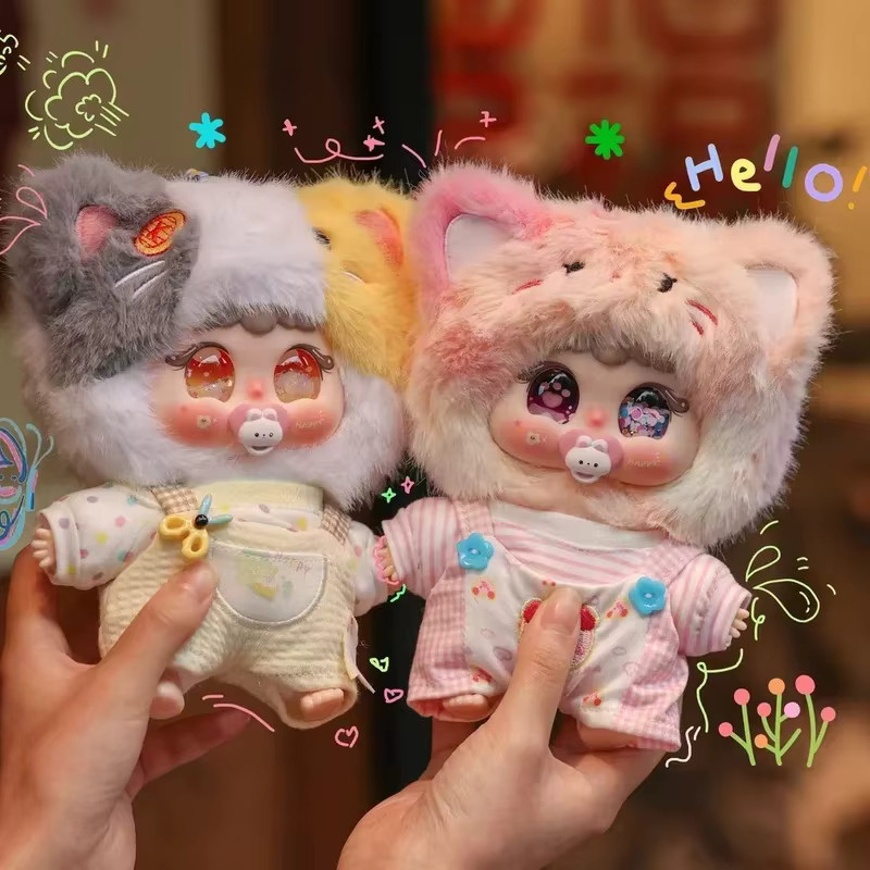 Jiimo 200% Katzen- und Hasen-Tagebuch-Serie, Blind Box, Niedliche Puppe, Einzelfigur - Bild 1