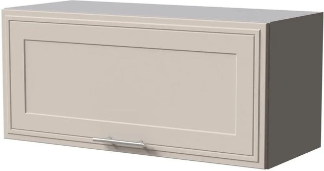 Feldmann-Wohnen Klapphängeschrank Salo W4B/80 in Kaschmir Grau Matt mit Gasdruckdämpfer, B/T/H: 80 x 36 x 34,4 cm - Bild 1