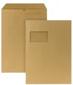 POSTHORN Versandtasche DIN C4 aus Kraftpapier, braun, selbstklebend - Bild 1