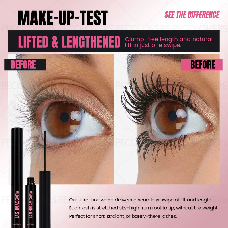 PECOLOVERS Mascara, schwarz, wasserfest, Unisex - Bild 2