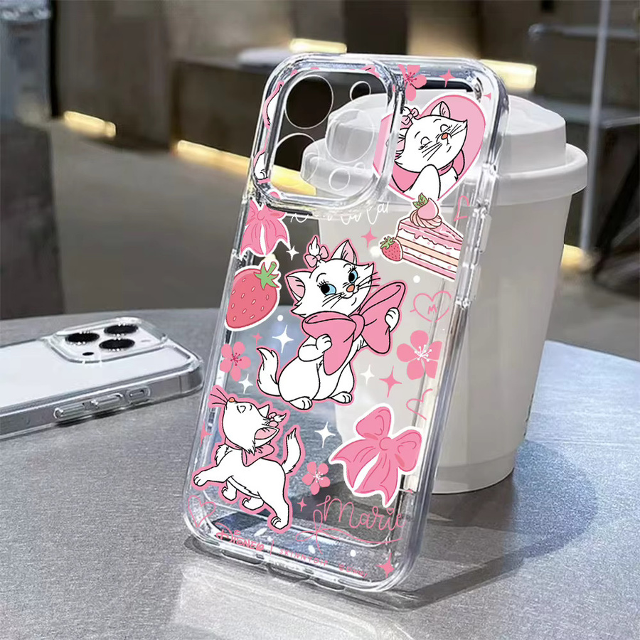 Bandai Maries Katzen Handyhülle mit transparenter Rückseite für iPhone Modelle - Bild 2