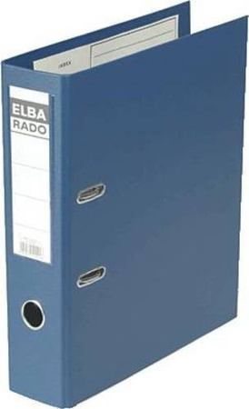 Elba Ordner Rado Plast Kunststoff DIN A4 Blau Rückenbreite: 80 mm