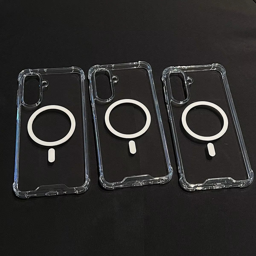 Magnetische transparente Stoßfeste Schutzhülle für Samsung Galaxy A57 A37 A06 A07 A16 A17 A56 A26 A36 A34 A53 A54 A15 A05S A35 A55 - Bild 2