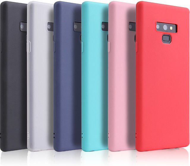 Samsung Galaxy Note 9 Silikon TPU Schutzhülle in Blau für SM-N9600 - Bild 1
