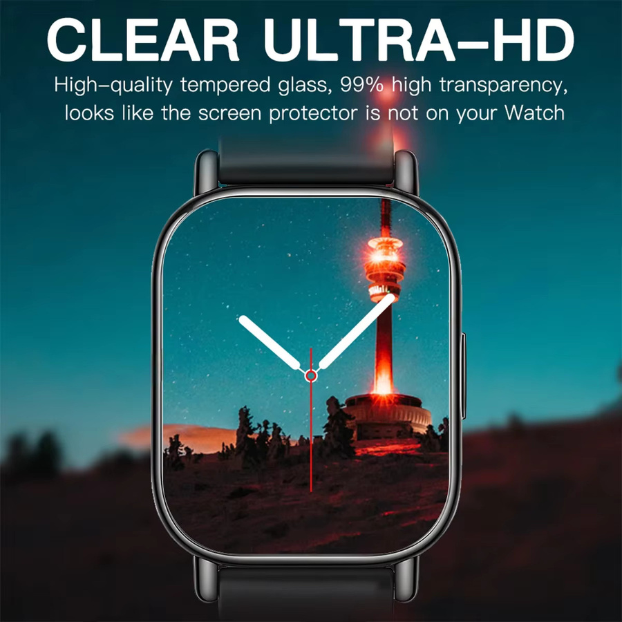 CAOWTAN Displayschutz Glas, Redmi Watch 4, Redmi Watch 5 Lite/5 Aktiv - Bild 4