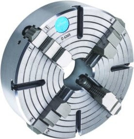 RÖHM Planscheibe USE-260/4 K 6/27 in Silber aus Stahl - Bild 1