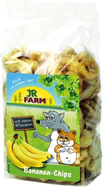 JR Farm Nager-Snacks Bananen-Chips 150 g - Bild 1