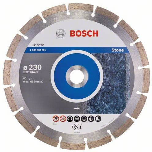 Bosch Diamanttrennscheibe Standard für Stein Durchmesser: 230 mm - Bild 1