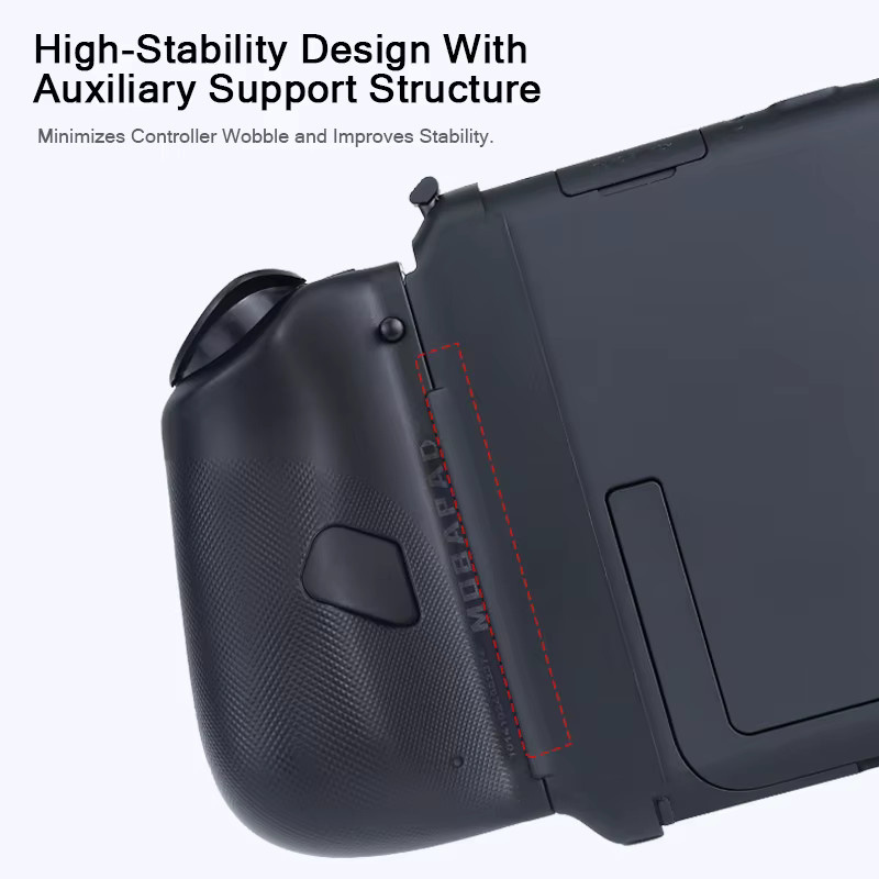 MOBAPAD C70 JoyCon-Adapter in Schwarz für bequemes Laden von Nintendo Switch JoyCon sowie M6 HD, M6S, S1 und S/HD-Controllern - Bild 4