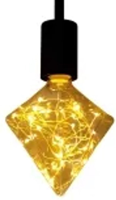 NETTLIFE LED Filament Leuchtmittel E27 aus Glas in Transparent mit warmweißem Licht und Antique-Design - Bild 1