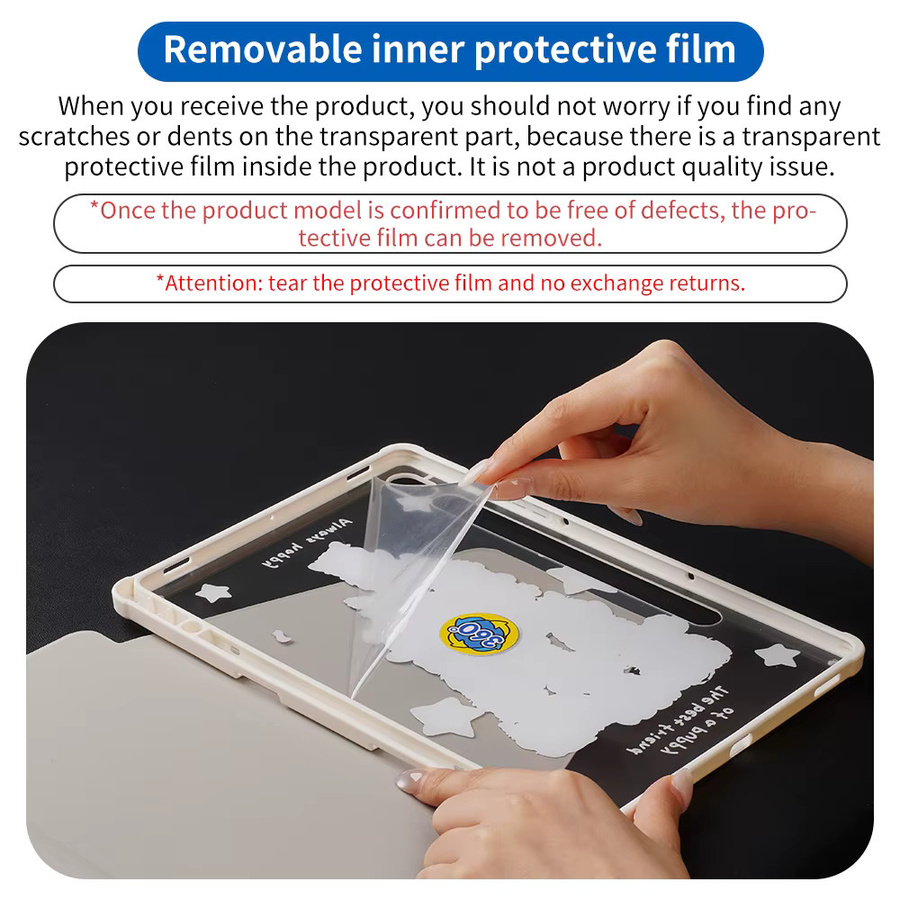 360 Grad drehbare Schutzhülle für Samsung Galaxy Tab A11 Plus, A9+, S10 Lite, S10 FE, S9 FE, S9, S11, S10+, S9+, S9 FE+ 12.4 und S10 FE+ Tablet Cover - Bild 2