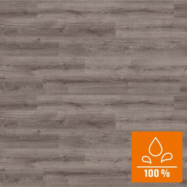 Kaindl Laminatboden Masterfloor Aqualine Eiche Evoke Crack in Braun und Grau, 8 mm Stärke - Bild 1