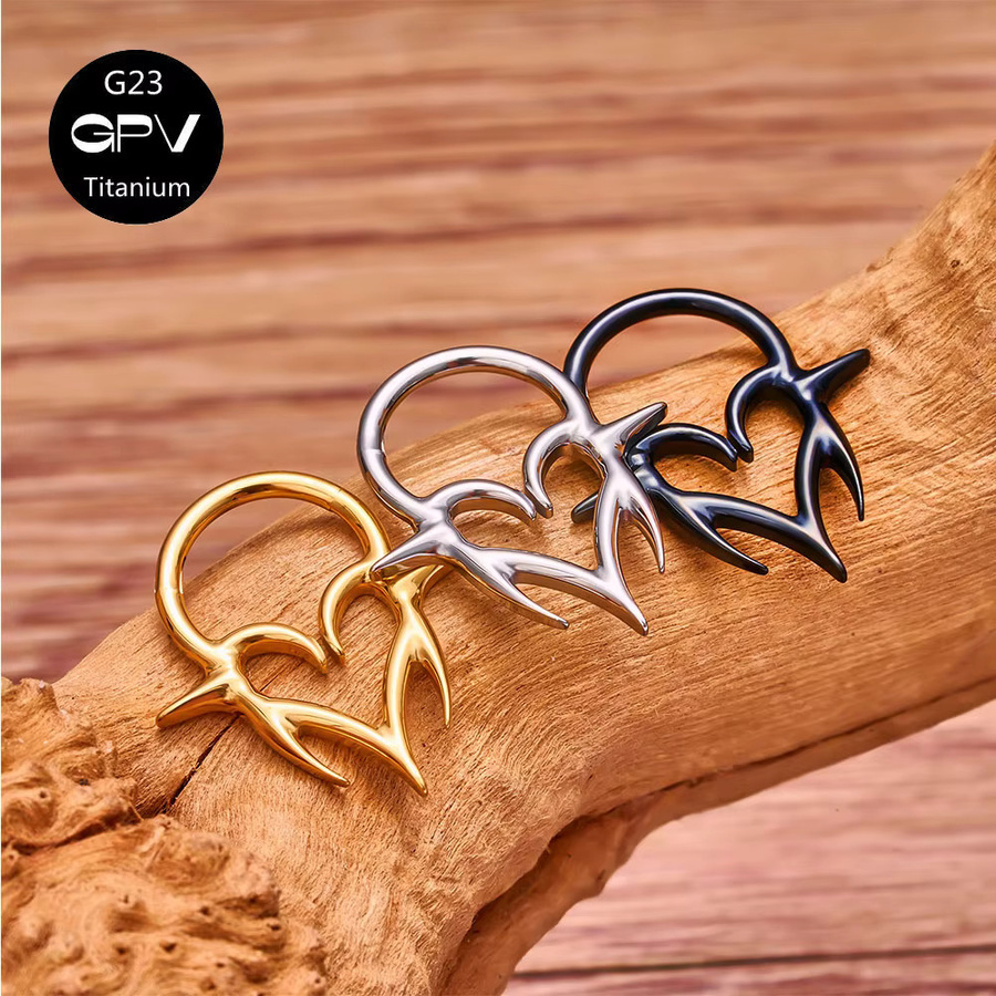 Nasenring Titan, Dornen-Design, Unisex - Bild 2