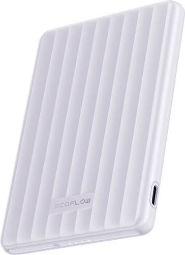 EcoFlow RAPID Mag 5K Powerbank mit 5000 mAh, Qi Wireless Charging und USB-C, Lila - Bild 1