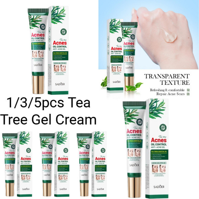 SADOER Teebaumöl Gesichtspflege-Creme für unreine Haut und Akne - Bild 1