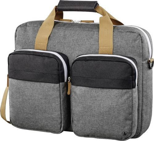 Hama Notebook Tasche Florenz II für bis zu 15,6 Zoll in Schwarz und Grau - Bild 1