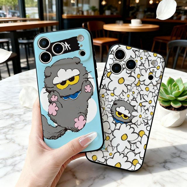 Z-ZO Friends Handyhülle für iPhone 11 bis iPhone 17 Pro Max Plus Air Mini Soft Case in Schwarz und Multicolour - Bild 1