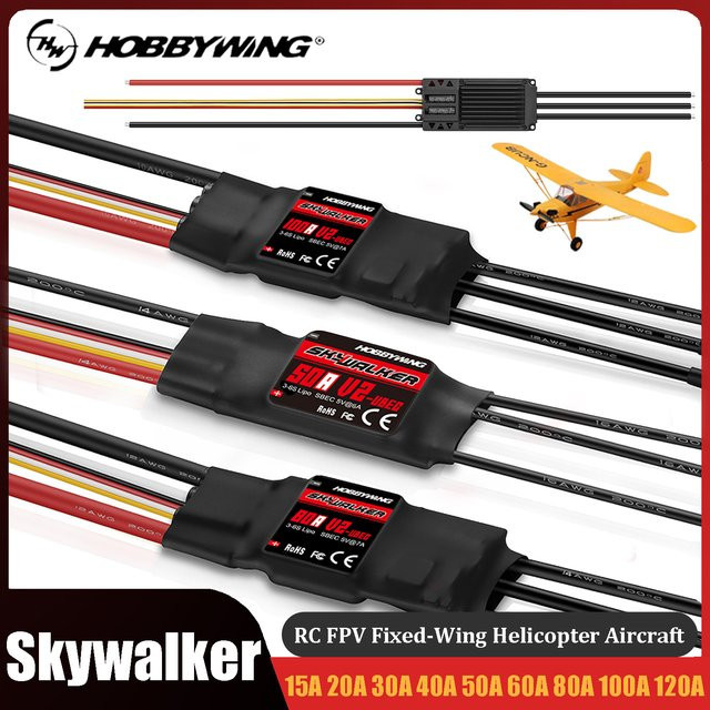Hobbywing Skywalker V2 Bürstenloser ESC Geschwindigkeit Controller für RC FPV Hubschrauber Flugzeuge - Bild 1
