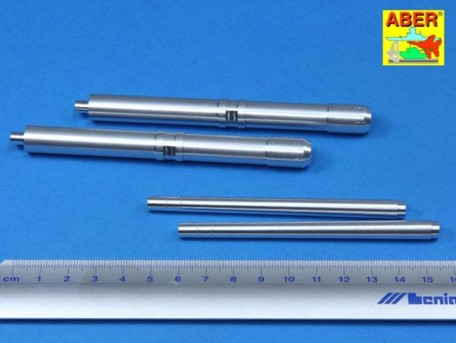 Aber 12.8 cm FlaK 40 Zwilling, Metall, Grau - Bild 1