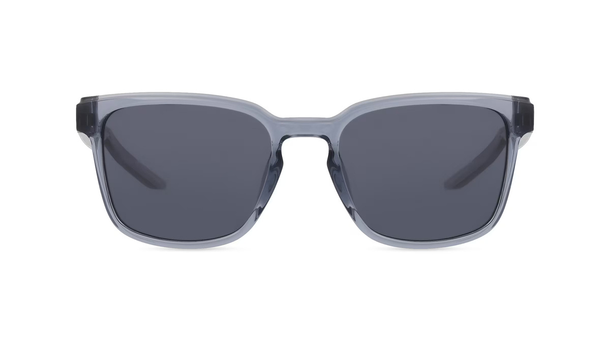 Nike EV24012 Sonnenbrille, Vollrand, Quadratisch, Acetat, Unisex, grau - Bild 1