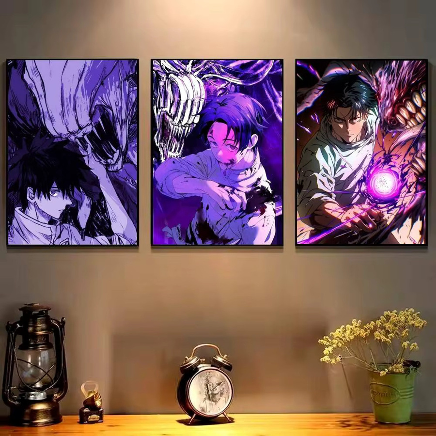 Jujutsu Kaisen Anime Poster Okkotsu Yuta Wandaufkleber aus Papier für deine Wanddekoration - Bild 3