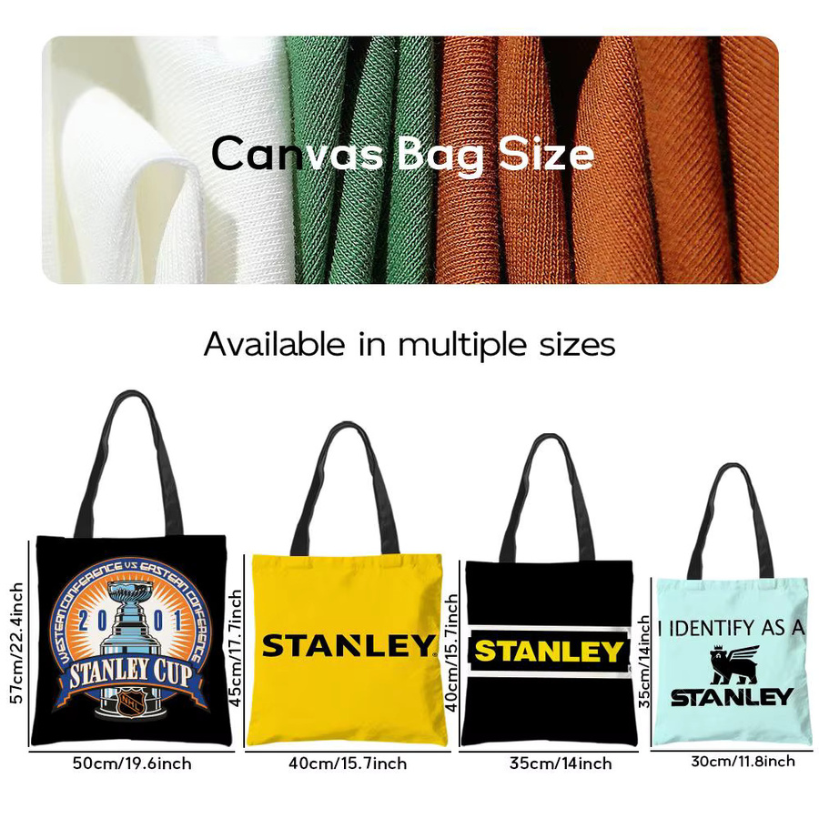 Stanley Iconic Storage Bag Tragbare Umhängetasche aus Leinen in Schwarz - Bild 1