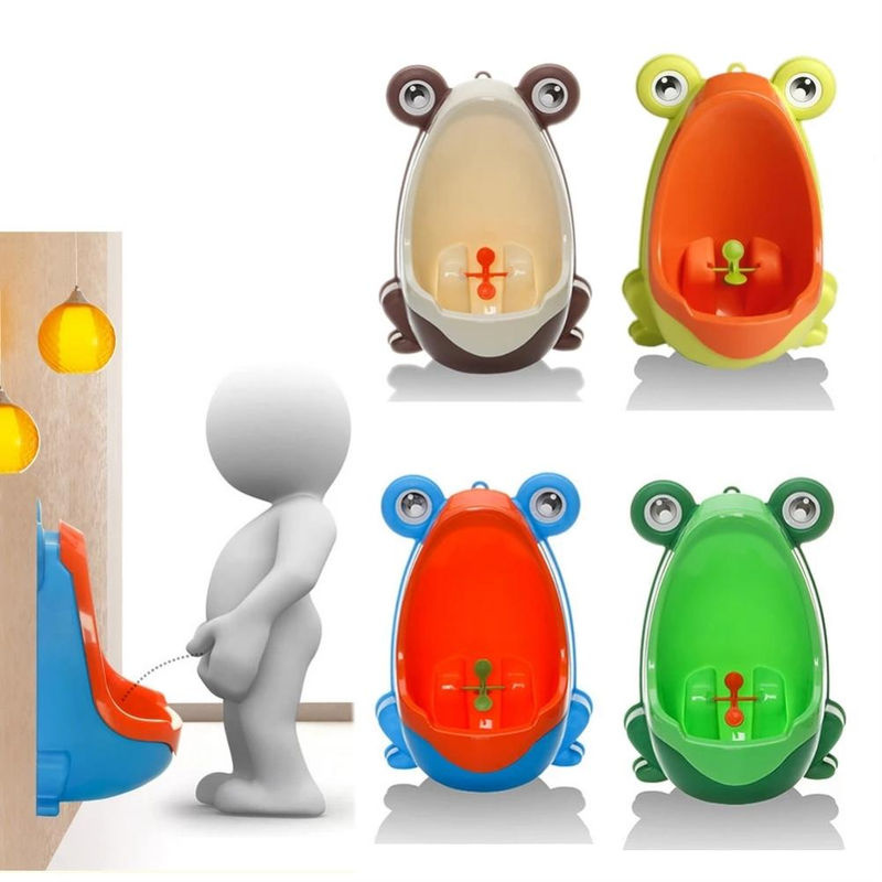 TOMTOP JMS Kinder Urinal Trainer Frosch Design mit Saugnapf und rutschfester Unterlage in Mehrfarbig - Bild 7