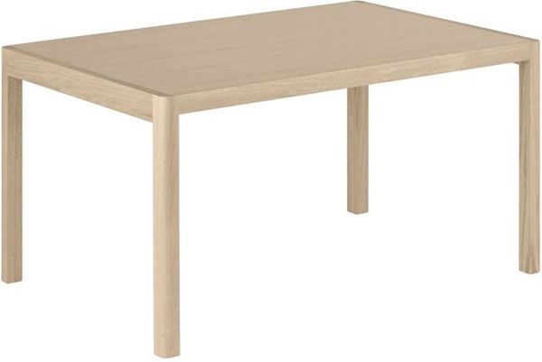 Muuto Workshop Esstisch aus Eiche in Beige mit rechteckiger Form und mattem Holzfinish