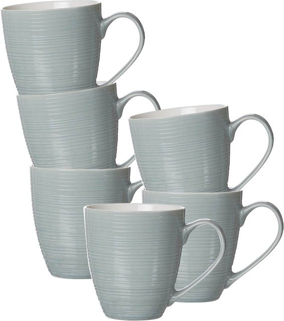 Ritzenhoff & Breker Suomi XXL Jumbobecher 550 ml 6er Set Blau - Bild 1