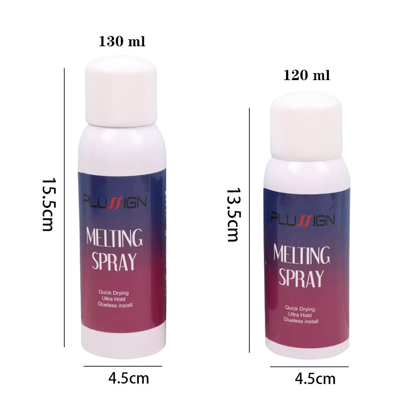 Plussign Schmelzspray für Spitzenperücken, 120 ml, wasserdicht - Bild 2