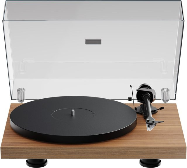 Pro-Ject Debut EVO 2 Plattenspieler in Walnuss Seidenmatt Braun - Bild 1