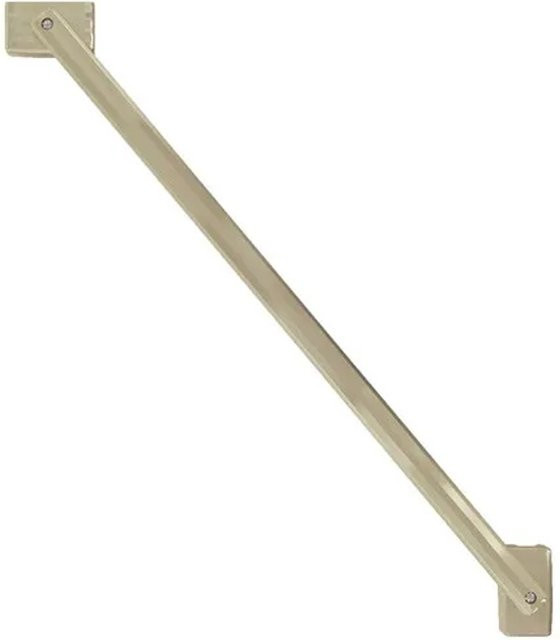 Duschparadies Stabilisator für Walk In Duschen, Gold Gebürstet, Breite: 45 cm, für 6-8 mm Glas - Bild 1