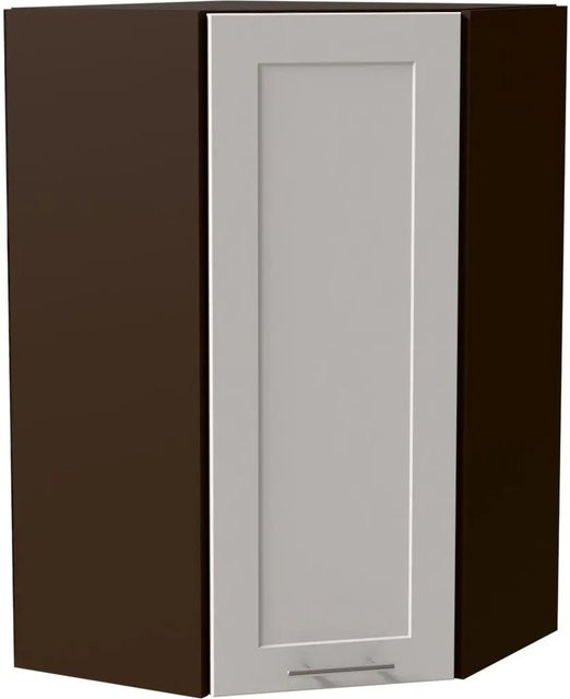 Feldmann-Wohnen Hängeschrank Oslo in Lava und Weiß Matt mit Soft-Close-Türen, B/T/H: 60 x 60 x 96 cm - Bild 1