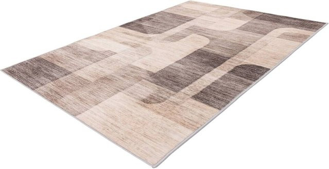 Kayoom Teppich Bluster 225 in Beige, modern und pflegeleicht, B/L: 80 x 150 cm - Bild 1