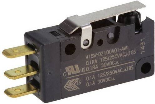 Honeywell SPS V15W-DZ100A01-AW1 Schnappschalter in Schwarz - Bild 1