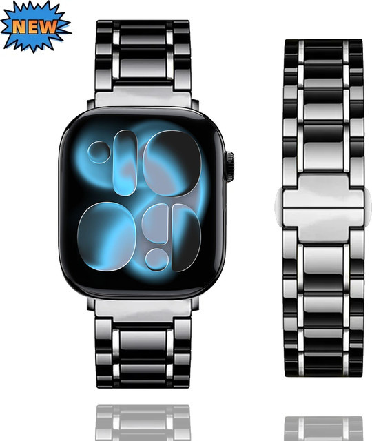 Uhrenarmband Keramik-Metall, Unisex - Bild 1