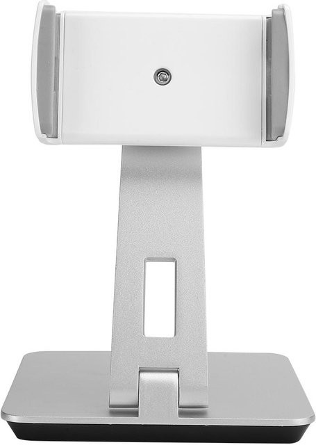 Honor Electronics Universeller Tablet-Ständer aus Aluminiumlegierung, faltbar und höhenverstellbar für 4-14 Zoll Tablets, Weiß - Bild 1