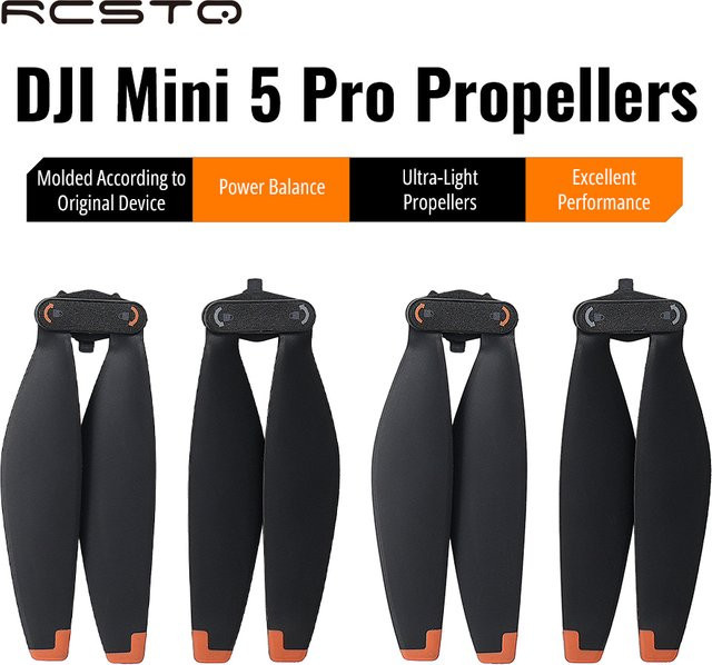 DJI Mini 5 Pro Propeller Ersatzset: Leichte und geräuscharme Drohnenflügel von RCSTQ - Bild 1