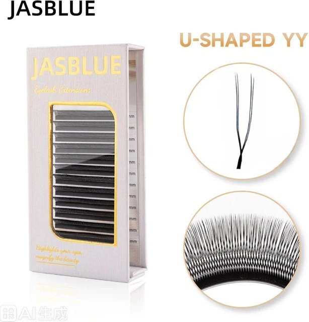 JASBLUE YY-Wimpernverlängerung, Schwarz, Natürlich, Unisex - Bild 1