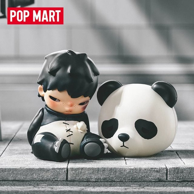 POPMART Hirono Panda Puppe, Blind Box, Spielzeug Anhänger - Bild 1