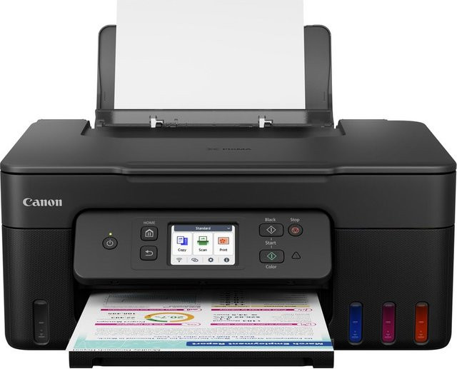 Canon PIXMA G3590 Multifunktionsdrucker Schwarz mit Wi-Fi, Drucken, Scannen und Kopieren - Bild 1