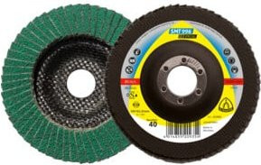 Klingspor SMT 996 Schleifmopteller Keramik Multibindung Korn 80 Durchmesser: 115 mm, Bohrung: 22,23 mm - Bild 1