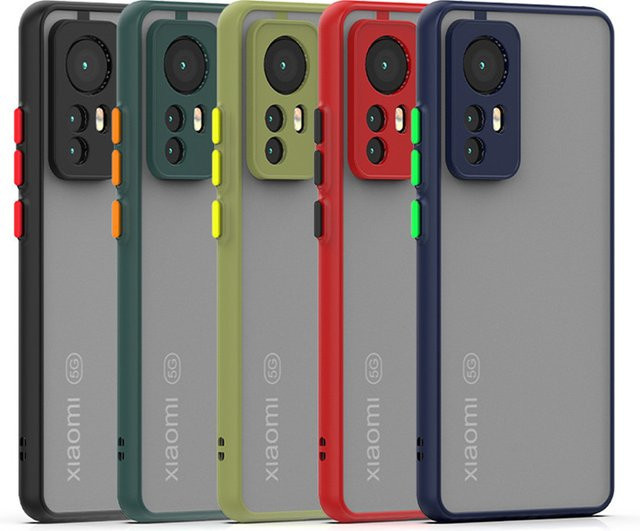 Stoßfeste Schutzhülle für Xiaomi Redmi Note 12s in Schwarz - Bild 1