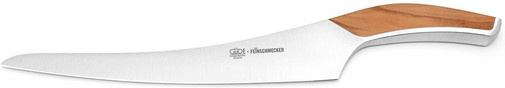 Güde x Der Feinschmecker Synchros Tranchiermesser aus Edelstahl mit Holzgriff in Multicolour - Bild 1