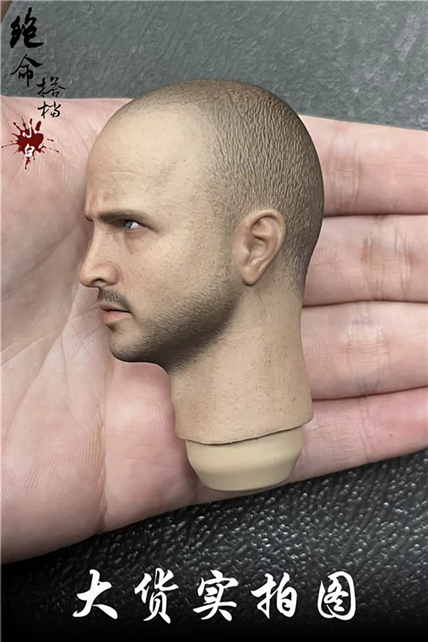 ZGJKTOYS Breaking Bad Walter Jesse Kopfskulptur, Actionfigurenpuppe, Maßstab 1:6 - Bild 3