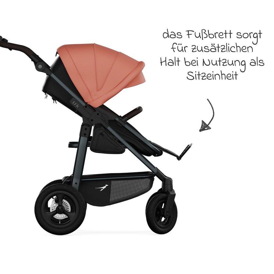 TFK Kombi-Einheit mit Wanne und Sitz für Mono 3/4 & Pro in Lachs - Bild 4