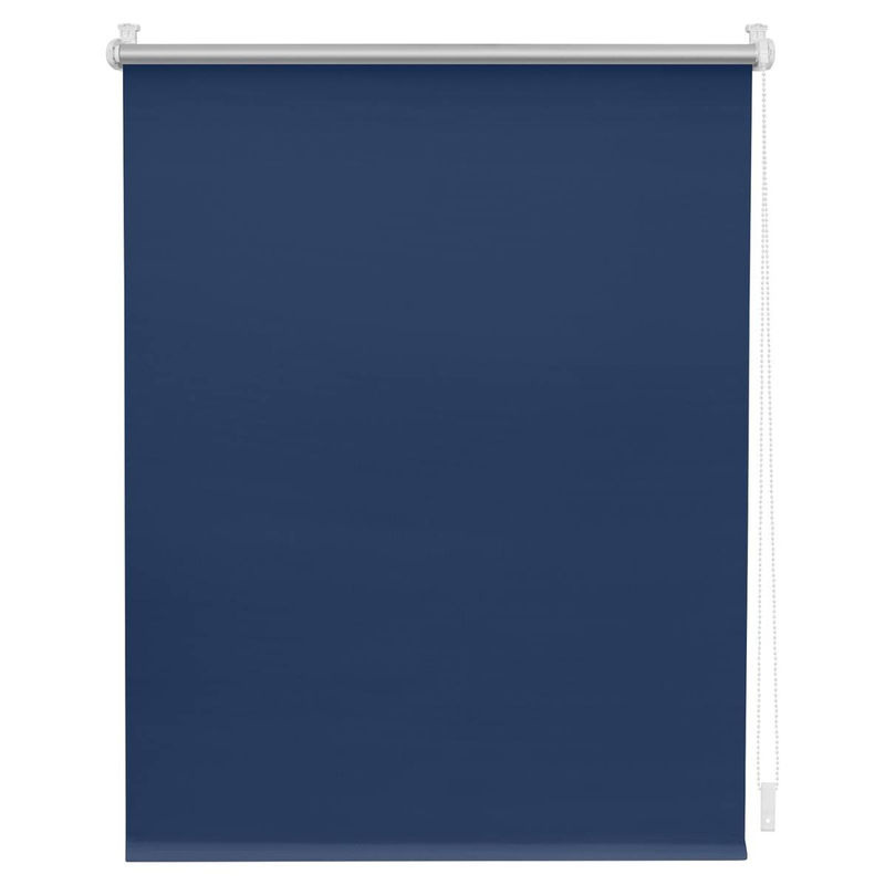 LICHTBLICK Thermo-Klemmfix-Rollo Verdunklungsqualität, Blau, B: 55 cm, H: 150 cm - Bild 7