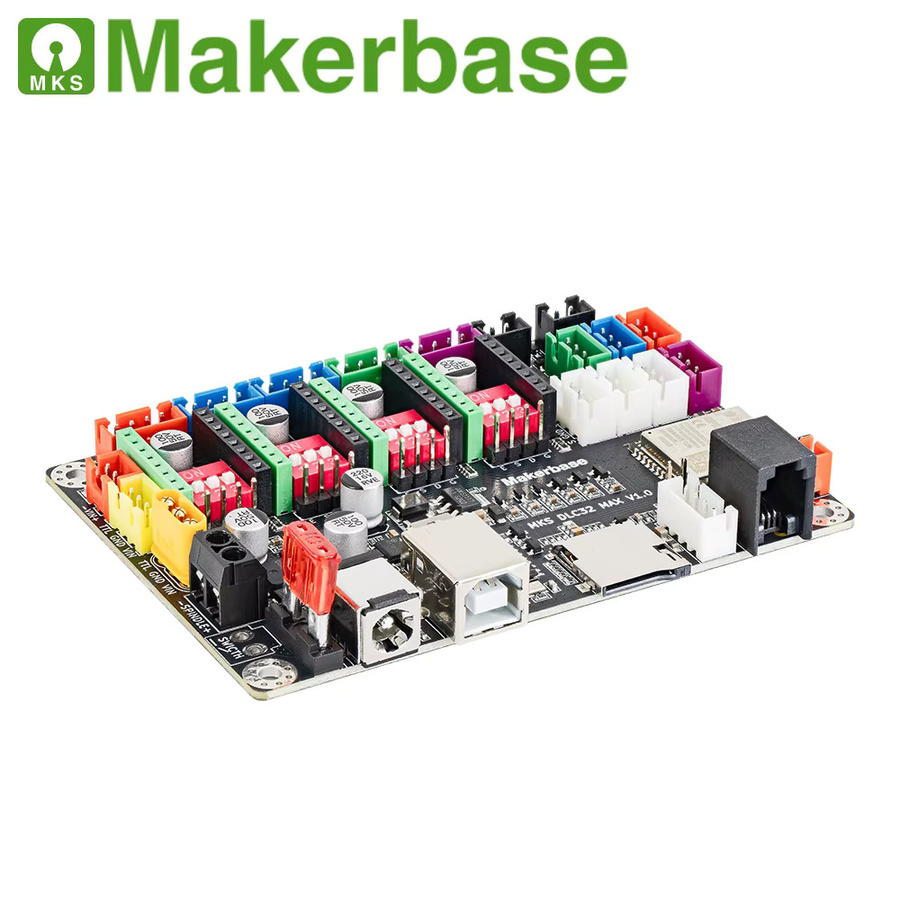 Makerbase MKS DLC32 MAX Lasergravurplatine CNC- und Lasergravur-Controller mit 60 W Lasergravur und A-Achse Drehgravur in Schwarz - Bild 3