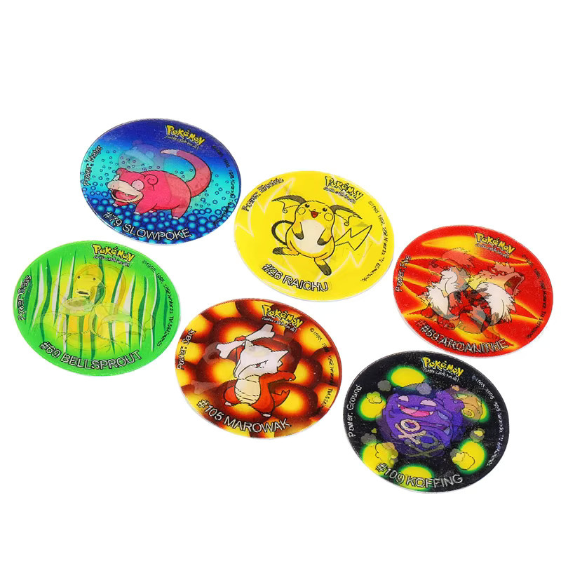 LDCX Pokémon 3D Flip Mega Evolution Tazos, Sammelkarten, 28-56 Stück - Bild 1